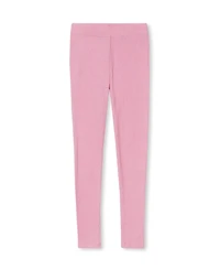 Lands' End Girls' 4-16 Brushed Rib Knit Pull-On Heavier Weight Leggings