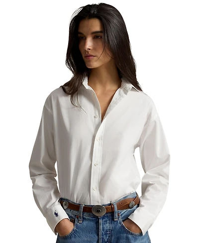 Polo Ralph Lauren Women's Relaxed-Fit Cotton Shirt