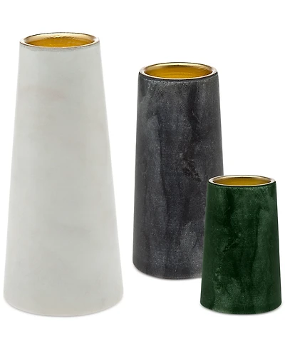 Godinger Lighting by Design 3-Pc. Marble Votive Set