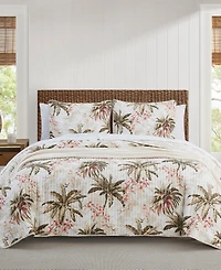 Tommy Bahama Home Bonny Cove Reversible 3-Pc. Quilt Set, King