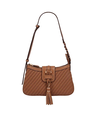 Tommy Bahama Tassel Tab Woven Shoulder Bag