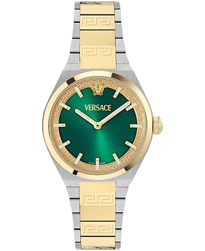 Versace Women's V-Auria Two Tone Bracelet Watch