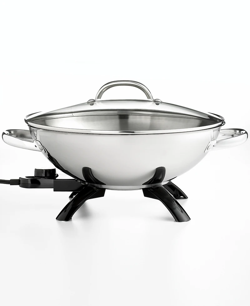 Presto Stainless Steel Electric Wok