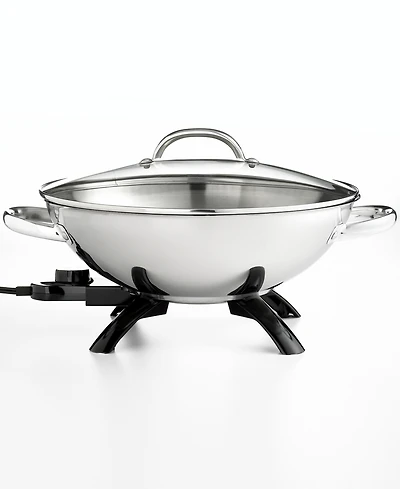 Presto Stainless Steel Electric Wok