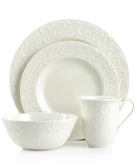 Lenox Opal Innocence Carved 4-Piece Place Setting