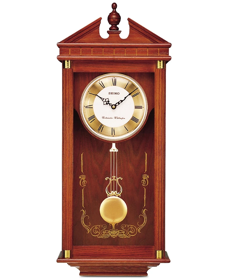 Seiko Oak Wall Clock