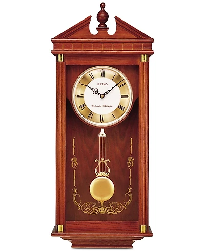 Seiko Oak Wall Clock