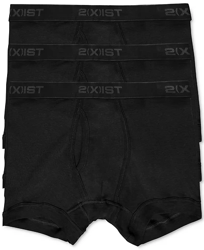 2(x)ist Men's Underwear, Essentials Boxer Brief 3 Pack