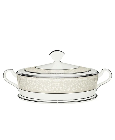 Noritake "Silver Palace" Covered Vegetable