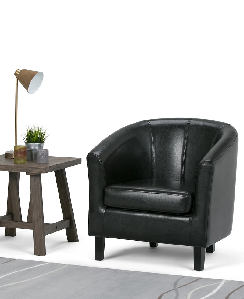 Westbrook Faux Leather Tub Chair