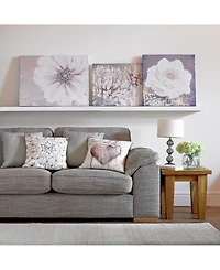 Graham & Brown Grey Bloom Canvas Print