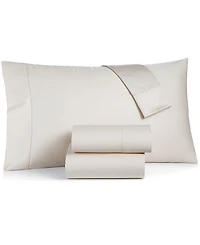 Closeout! Charter Club Solid Extra Deep Pocket 550 Thread Count 100% Cotton 4-Pc. Sheet Set, California King, Exclusively at Macy's