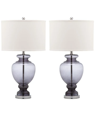 Safavieh Set of 2 Glass Table Lamps
