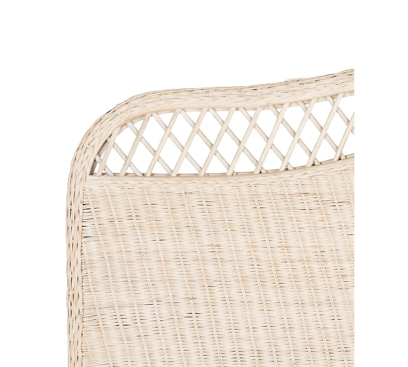 Kallee Full Rattan Headboard