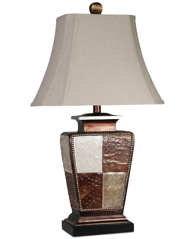 StyleCraft Austin Patchwork Table Lamp