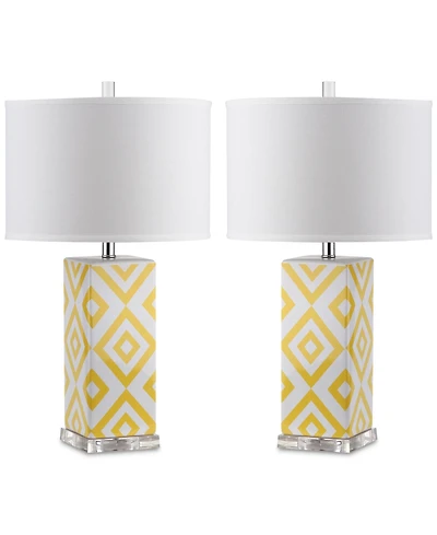 Safavieh Set of 2 Diamonds Table Lamps
