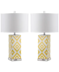 Safavieh Set of 2 Diamonds Table Lamps