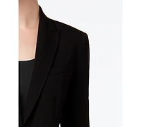 Anne Klein Petite Executive Collection Single-Button Pantsuit, Created for Macy's