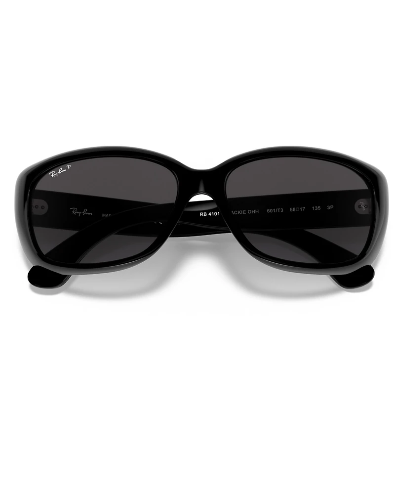 Ray-Ban Women's Polarized Sunglasses, RB4101 Jackie Ohh