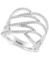 Effy Diamond Ring (3/8 ct. t.w.) 14k Yellow Gold (Also available Rose & White Gold)