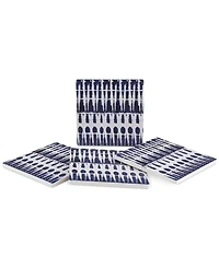Thirstystone Blue Dye Iv 4-Pc. Coaster Set