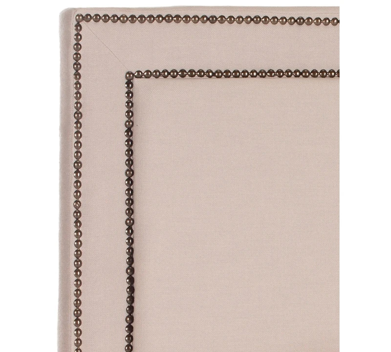 Corry Full Brass Nail Headboard