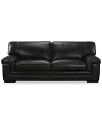 Myars 91" Leather Sofa, Created for Macy's