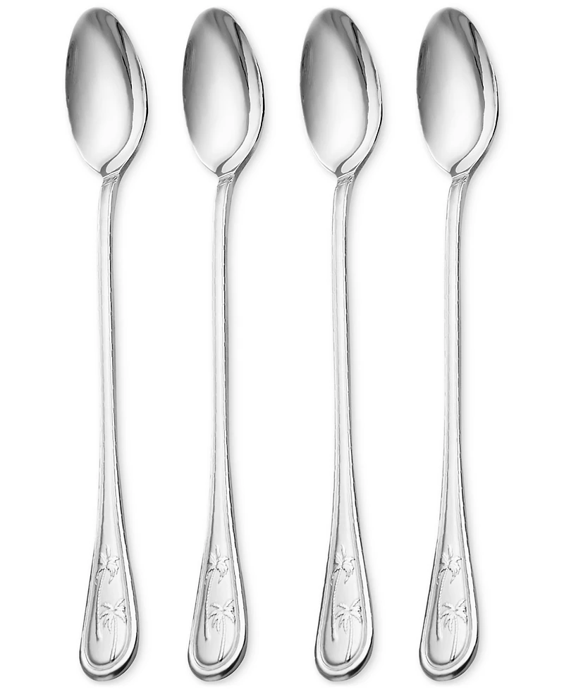 Towle Palm Breeze 4-Pc. Iced Beverage Spoon Set