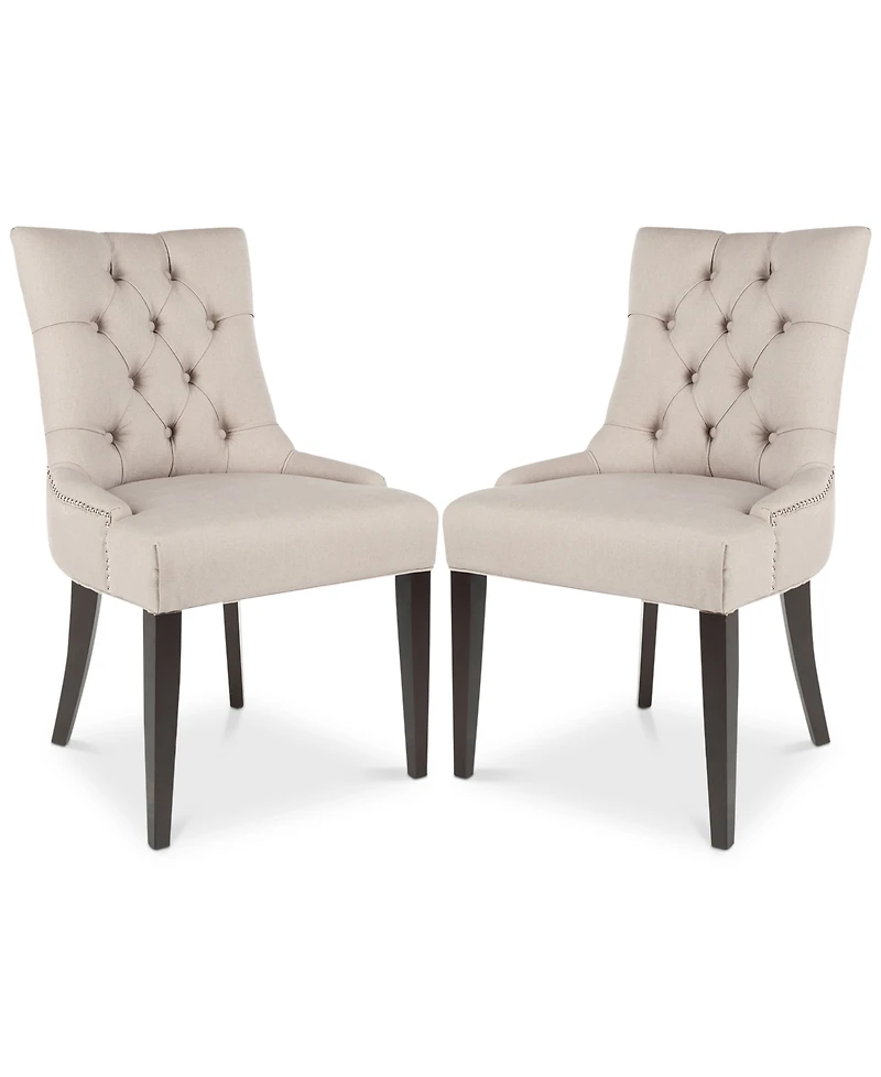 Abby 19''H Tufted Side Chairs (Set Of 2)