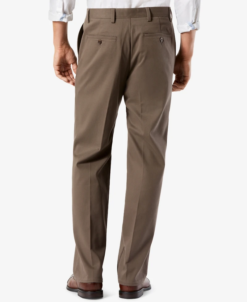 Dockers Men's Big & Tall Easy Classic Pleated Fit Khaki Stretch Pants