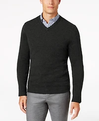 Club Room Men's 100% Cashmere V-Neck Sweater, Macy's Exclusive