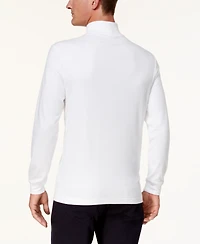 Club Room Men's Solid Mock Neck Shirt, Created for Macy's