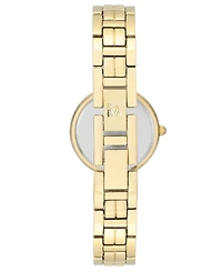 Anne Klein Women's Gold-Tone Link Bracelet Watch 28mm
