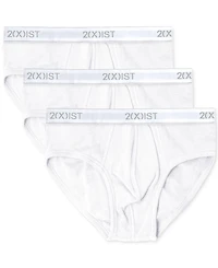 2(x)ist Men's Underwear, Essentials Contour Pouch Brief 3 Pack