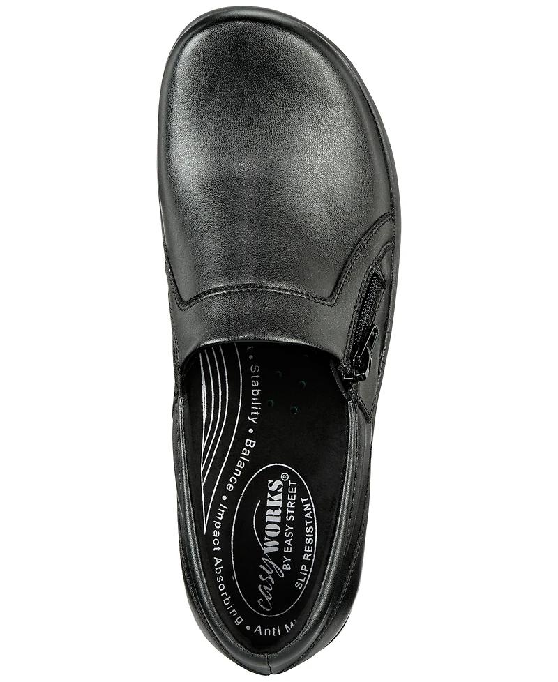 Easy Works By Street Women's Bentley Slip Resistant Clogs