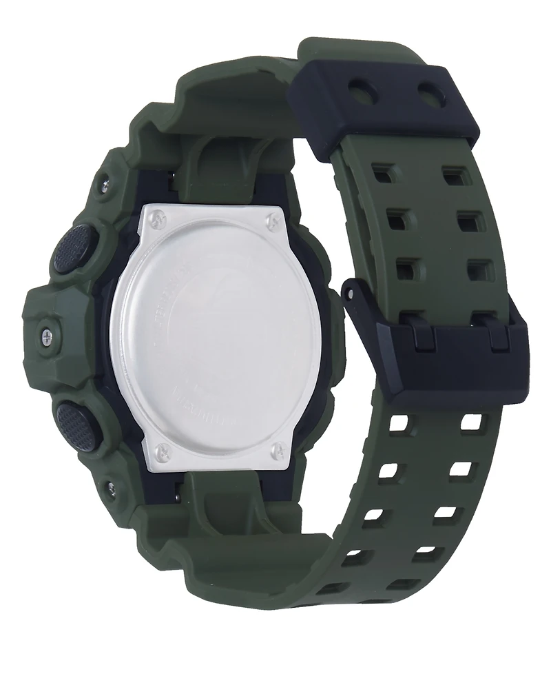 G-Shock Men's Analog-Digital Green Resin Strap Watch 53mm