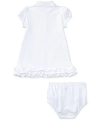 Polo Ralph Lauren Baby Girls Ruffled Pony Printed Dress