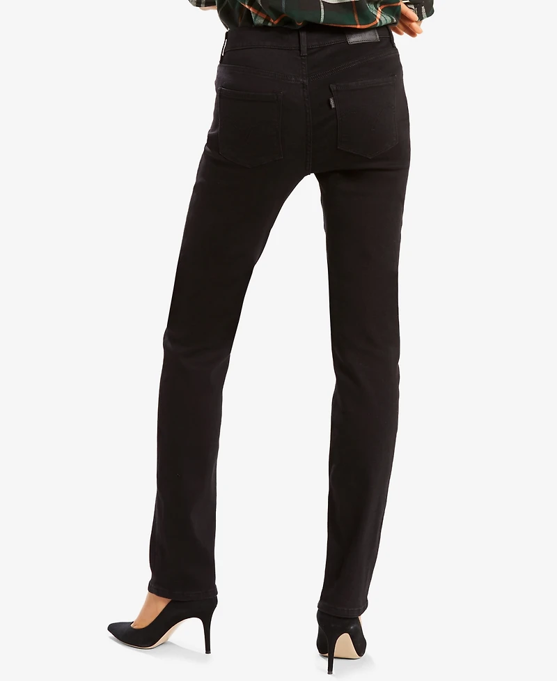 Levi's Women's Classic Mid Rise Straight-Leg Jeans