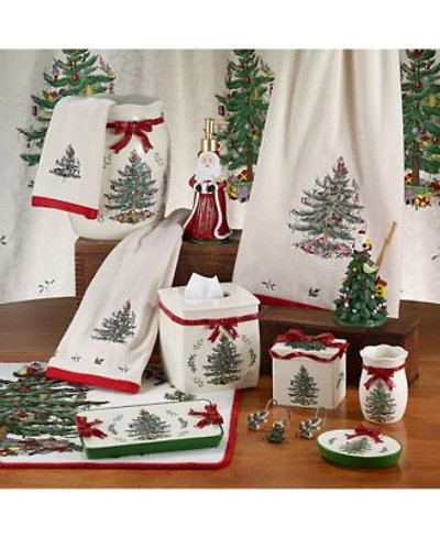 Spode Christmas Tree Bath Accessories