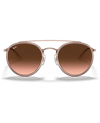 Ray-Ban Sunglasses, RB3647N Round Double Bridge