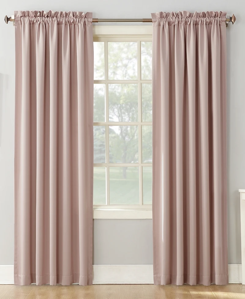 Grant Room Darkening Rod Pocket Curtain Panel