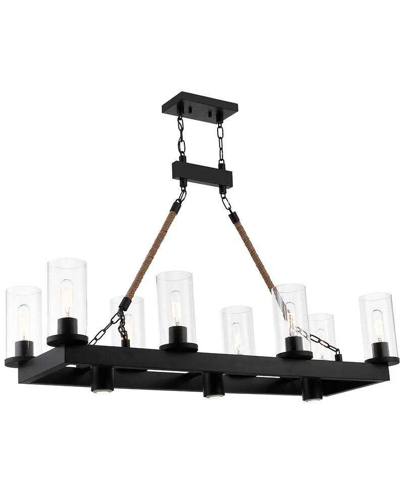 Livex Metuchen 11-Light Linear Chandelier