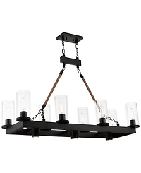 Livex Metuchen 11-Light Linear Chandelier
