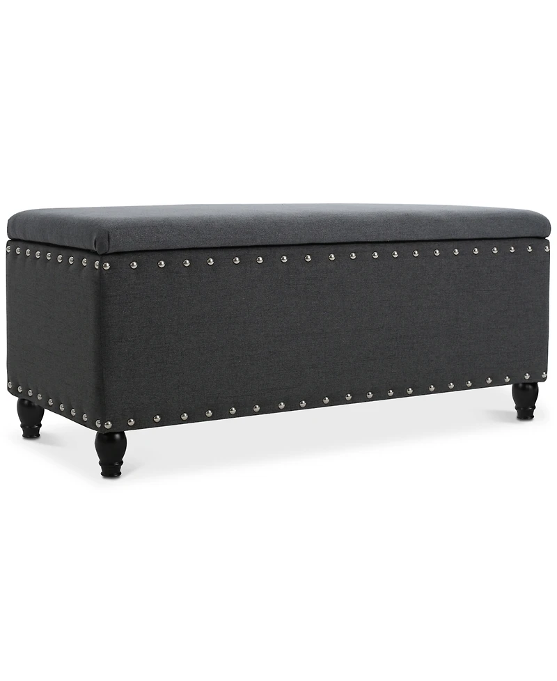 Vincy Studded Storage Bench