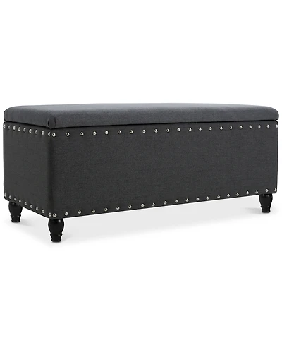 Vincy Studded Storage Bench
