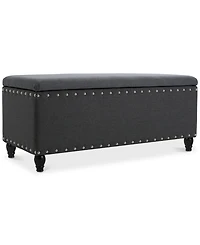 Vincy Studded Storage Bench