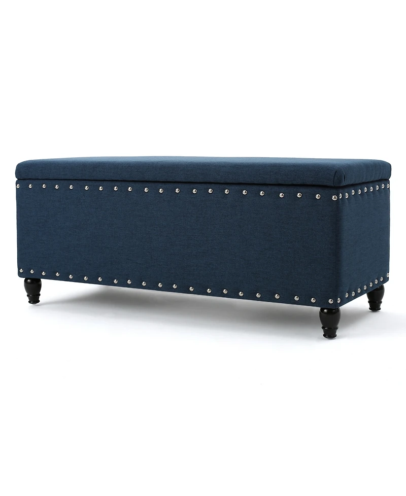 Vincy Studded Storage Bench