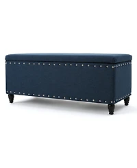 Vincy Studded Storage Bench
