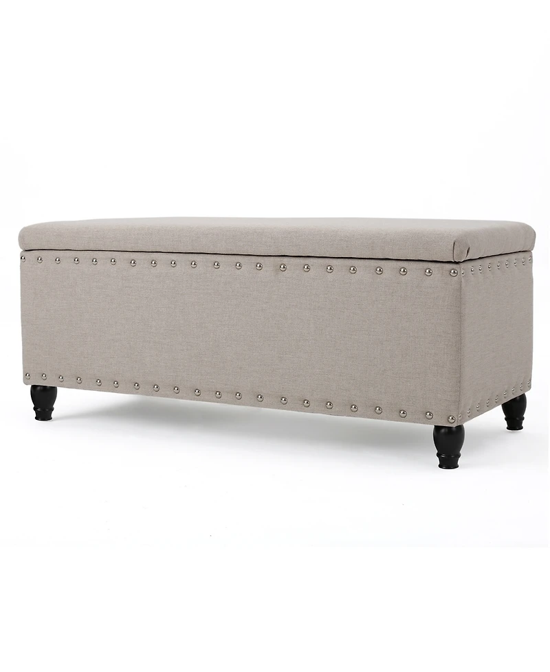 Vincy Studded Storage Bench