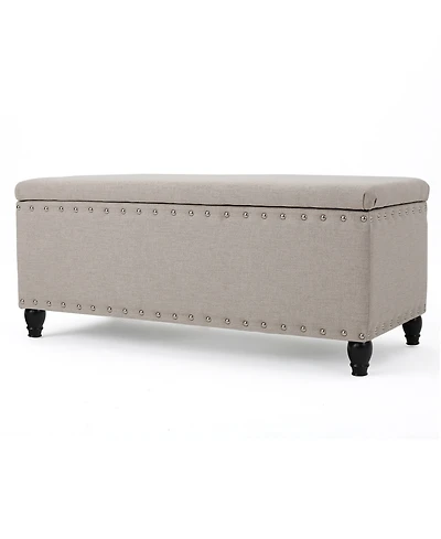 Vincy Studded Storage Bench